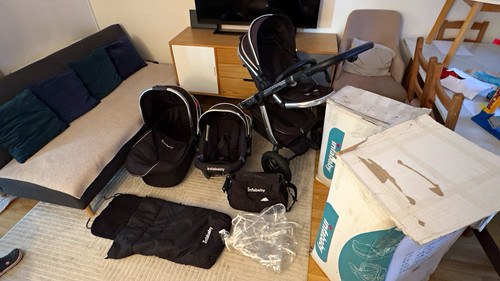 Infababy black travel system - infababy,